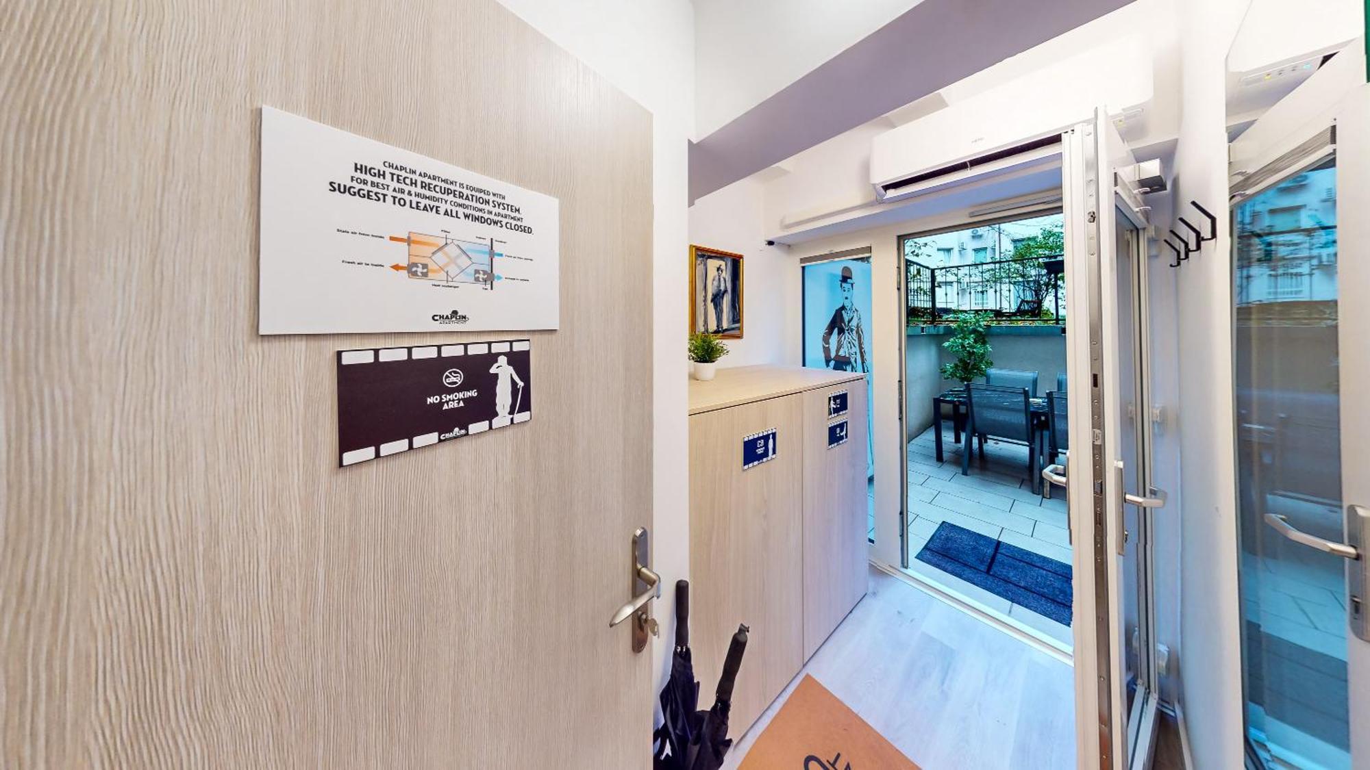 Chaplin Apartment - Free Garage Parking Liubliana Exterior foto